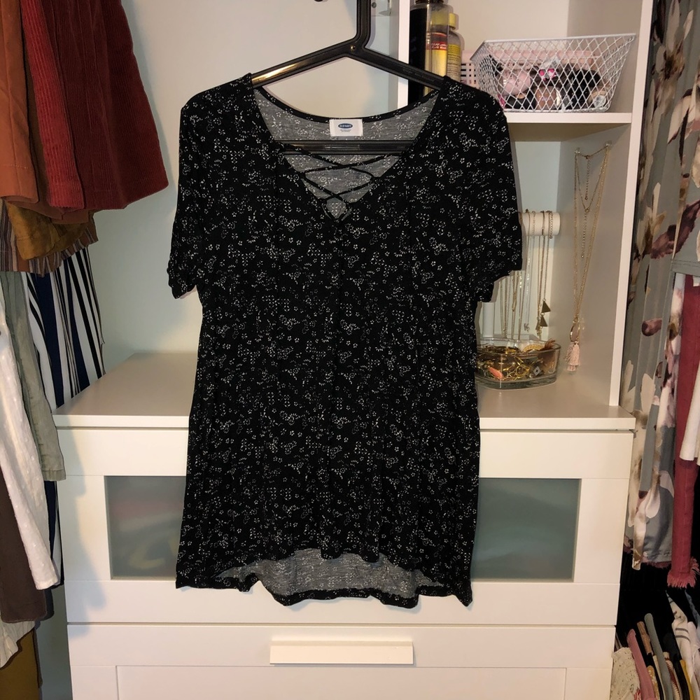 B&W Blouse